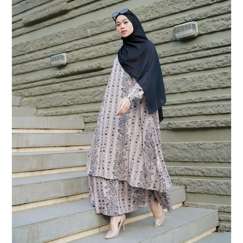 Grosir dan Ecer Baju Setelan Wanita Hilma One Set