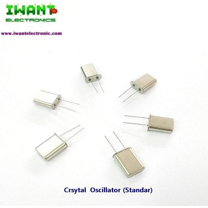 XTAL 1.8432 MHz Crystal Oscillator 1.8432MHz (Standar) iwntele01 Murah