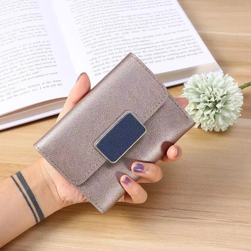 (COD) Dompet Lipat Wanita Women Wallet Fashion Korea MALL SHOPPING