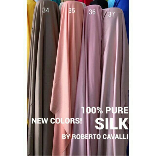 Kain Roberto Cavali Premium Original Bahan Roberto Cavalli Kain Bridesmaid Satin Saten Roberto Shopee Indonesia