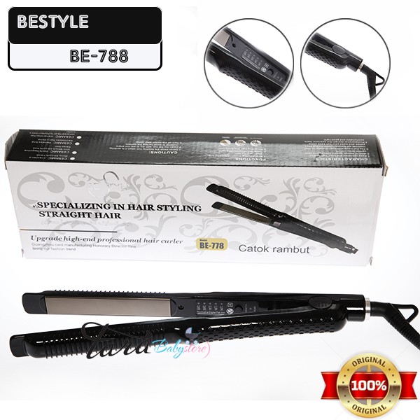 CATOK BESTYLE AMARA HIGH QUALITY BE-778 ORI , CATOKAN 2IN1 , LURUS &amp; CURLY