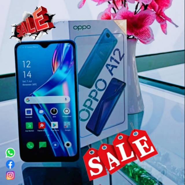 OPPO A12 RAM 3GB/32GB ROM