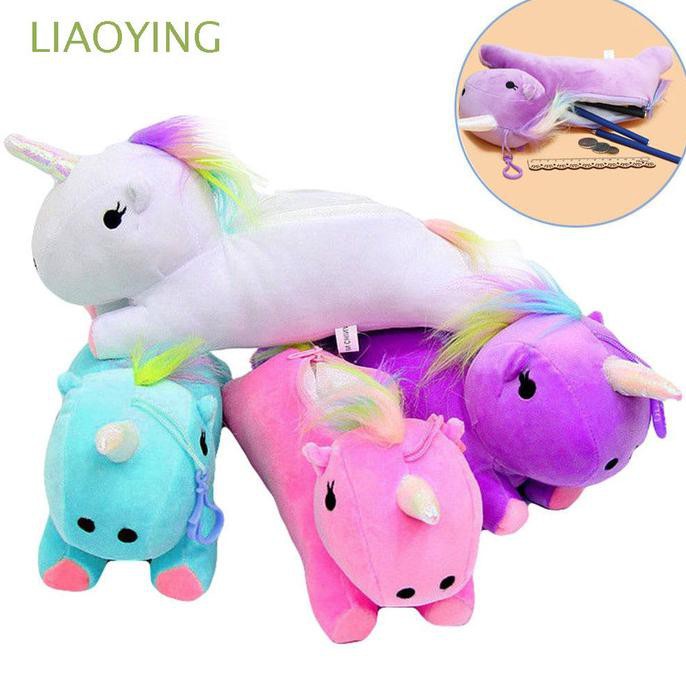 

Storage Fashion Zip Box Cosmetic Stationery Unicorn Pen Bag Pulaukulur.Com2