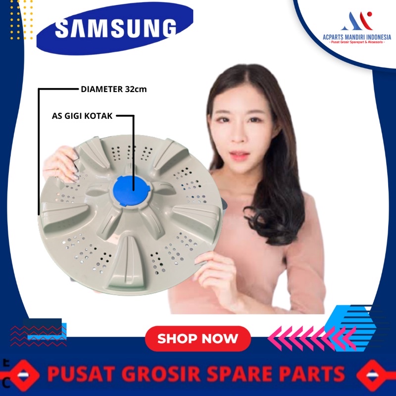 Pulsator mesin cuci samsung WA70H4000 - WA80H4000