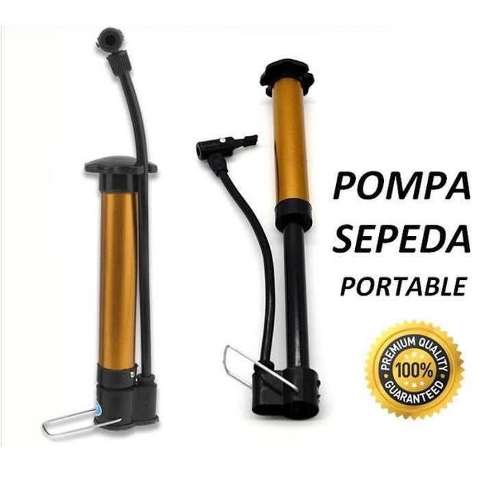 Pompa Angin Mini Ban Sepeda Motor Mobil Pompa Tangan Hidrolis Pelampung Pump Portable