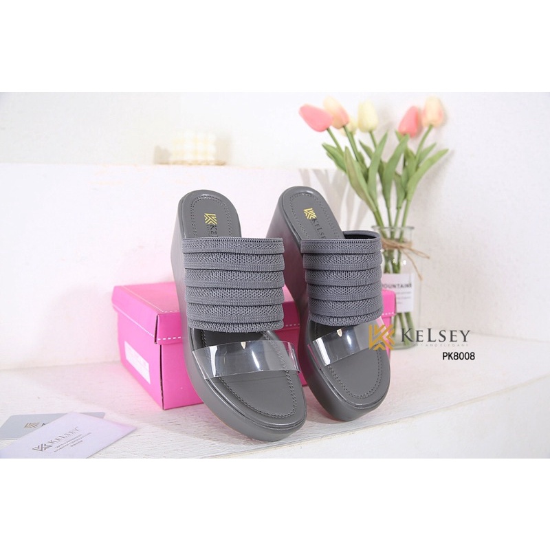 Kelsey Sandal Wedges 8cm PK8008