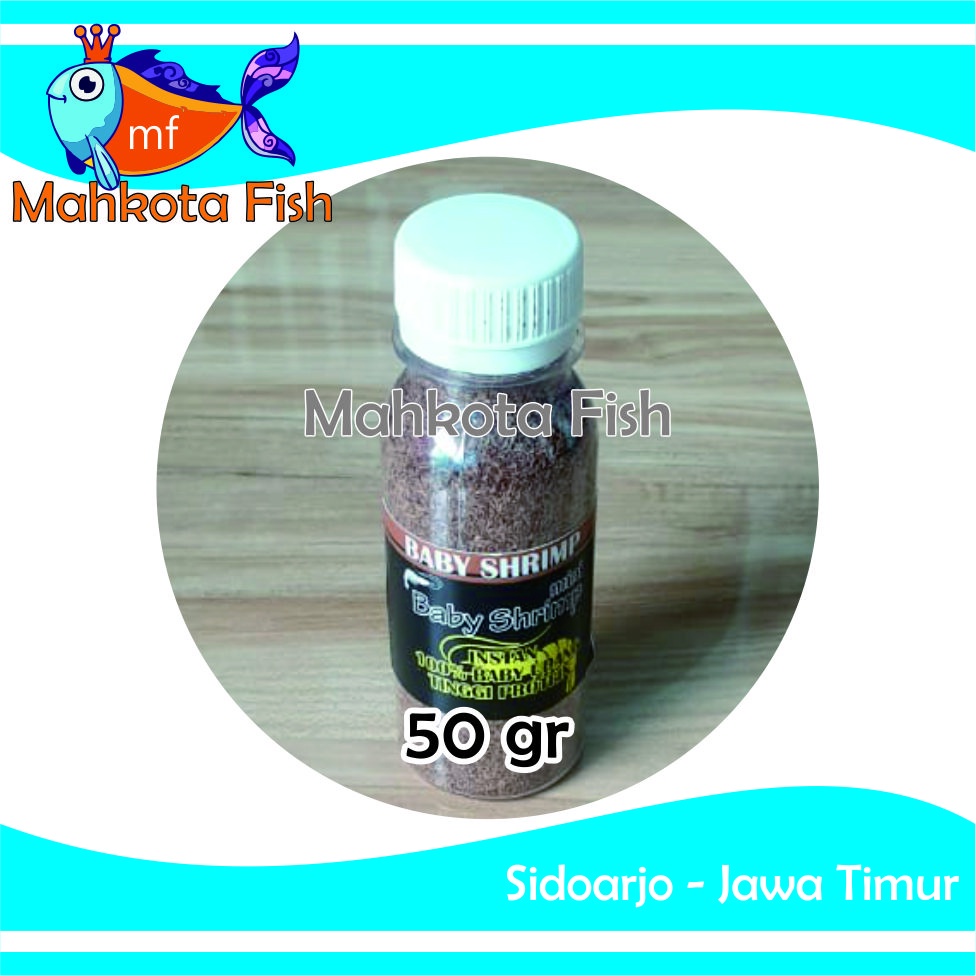Pakan Ikan Baby Shrimp / Makankan Ikan / Pelet Ikan Hias