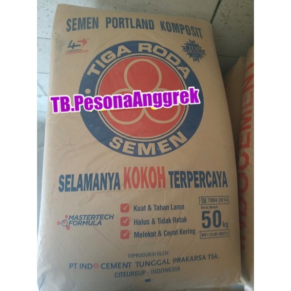 Semen Tiga Roda 1kg / Semen Tiga Roda Eceran / Semen 3 Roda Semen Eceran 1Kg Semen hitam SerbaGuna