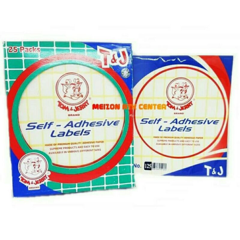

LABEL TOM&JERRY NO 125