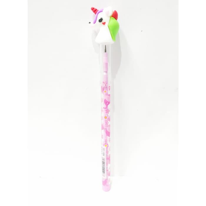

SUPER SALE Pensil Karakter Unicorn Alat Tulis Lucu Anak Perempuan Pink