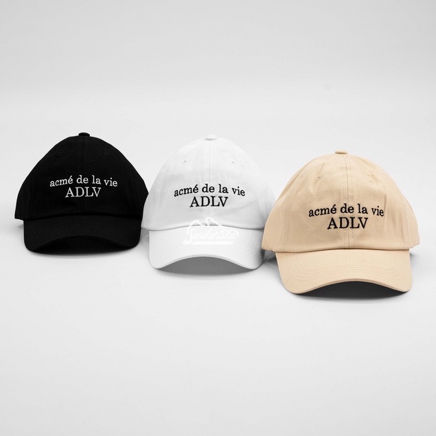 ADLV Basic Logo Cap White