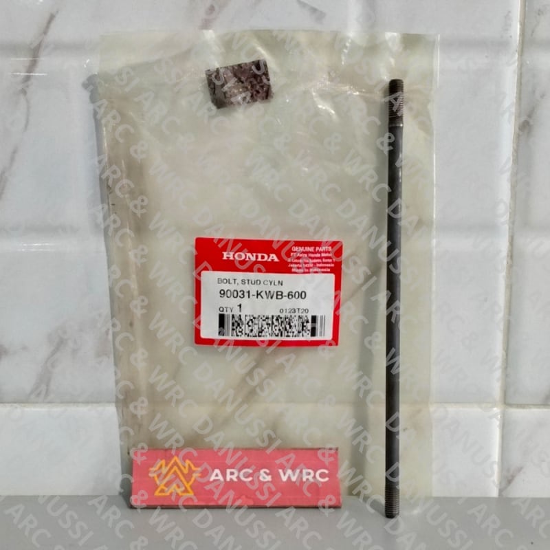 (100% ASLI ) As Crankcase Bolt Stud Cylin Honda Blade Karbu / Revo FI Mantap Boss