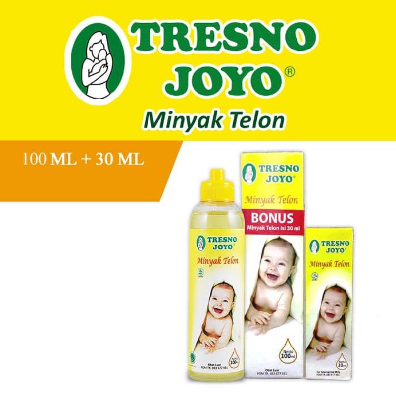 Tresno Joyo Minyak Telon 100 ml Free 30 ml