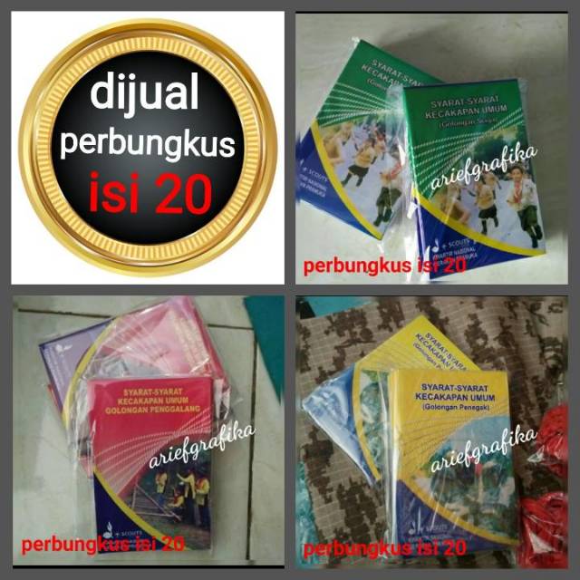 Buku sku pramuka per20 Shopee Indonesia
