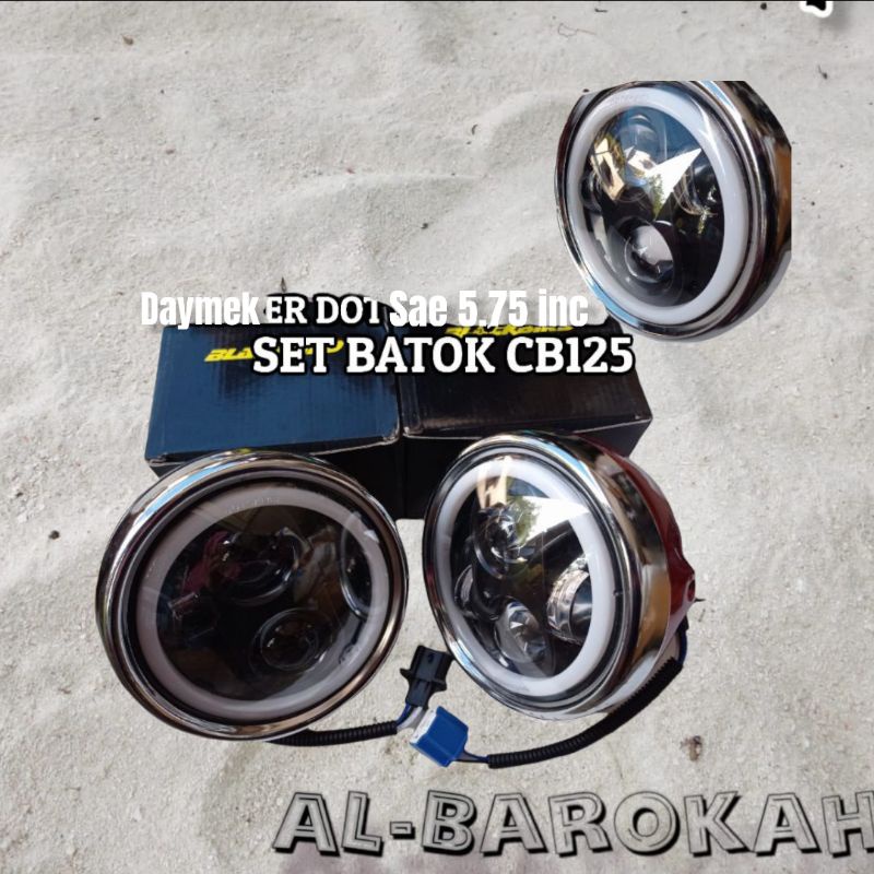 daymaker 5,75 inch double Angle eye custom Japstyle cafe racer bobber CB RX King