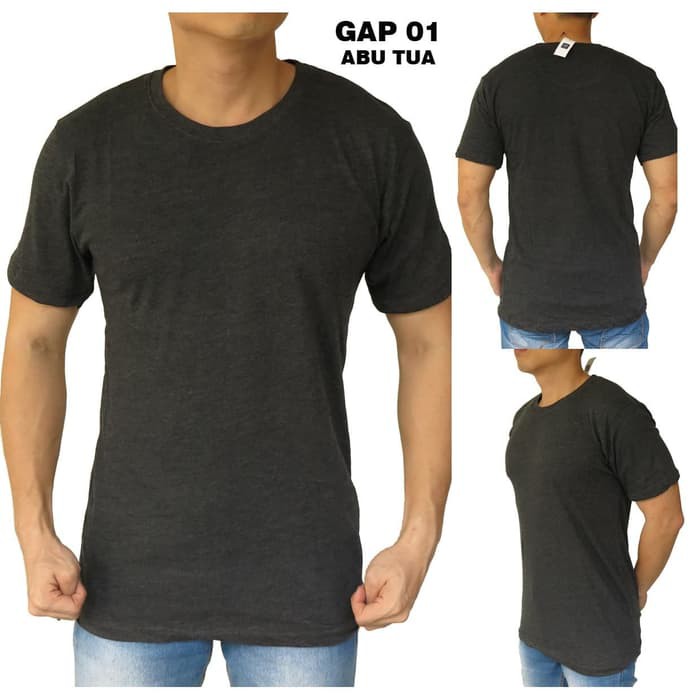 Kaos oblong polos katun Lengan Pendek GAP TSHIRT  COTTON 100 %