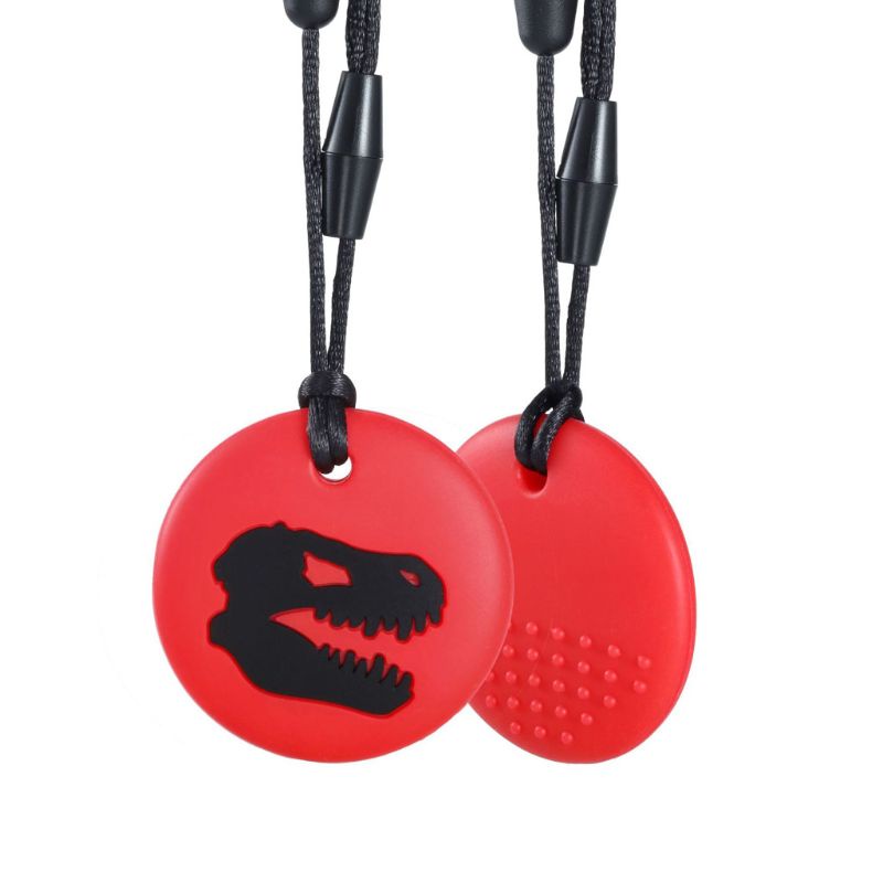 Mary Mainan Teether Bentuk Kalung Untuk Anak Autis