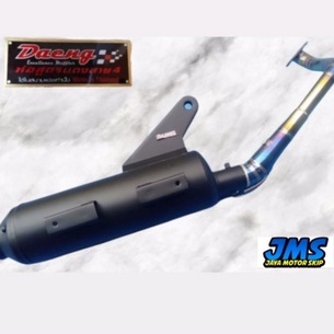 KNALPOT DAENG STANDAR BOBOK PIPA LASER / BEAT Fi/ SCOPY