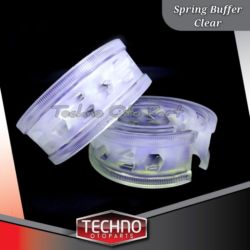 Spring Buffer Stabilizer Clear Fortuner Depan