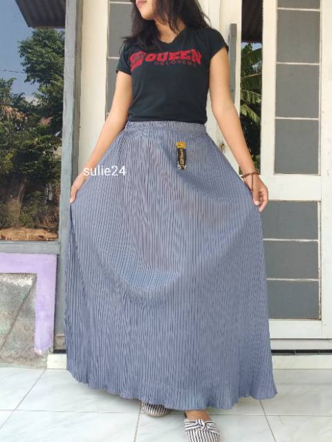 Rok plisket /rok plisket mayung/ grosir plisket jumbo termurah/AU