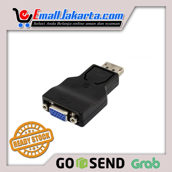 DisplayPort To VGA Adapter (Male To Female)