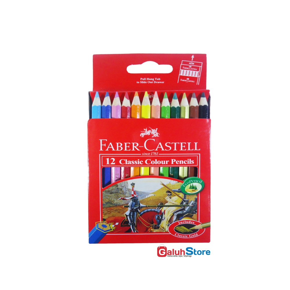 

Faber Castell Pensil Warna Classic Mini 12 Warna