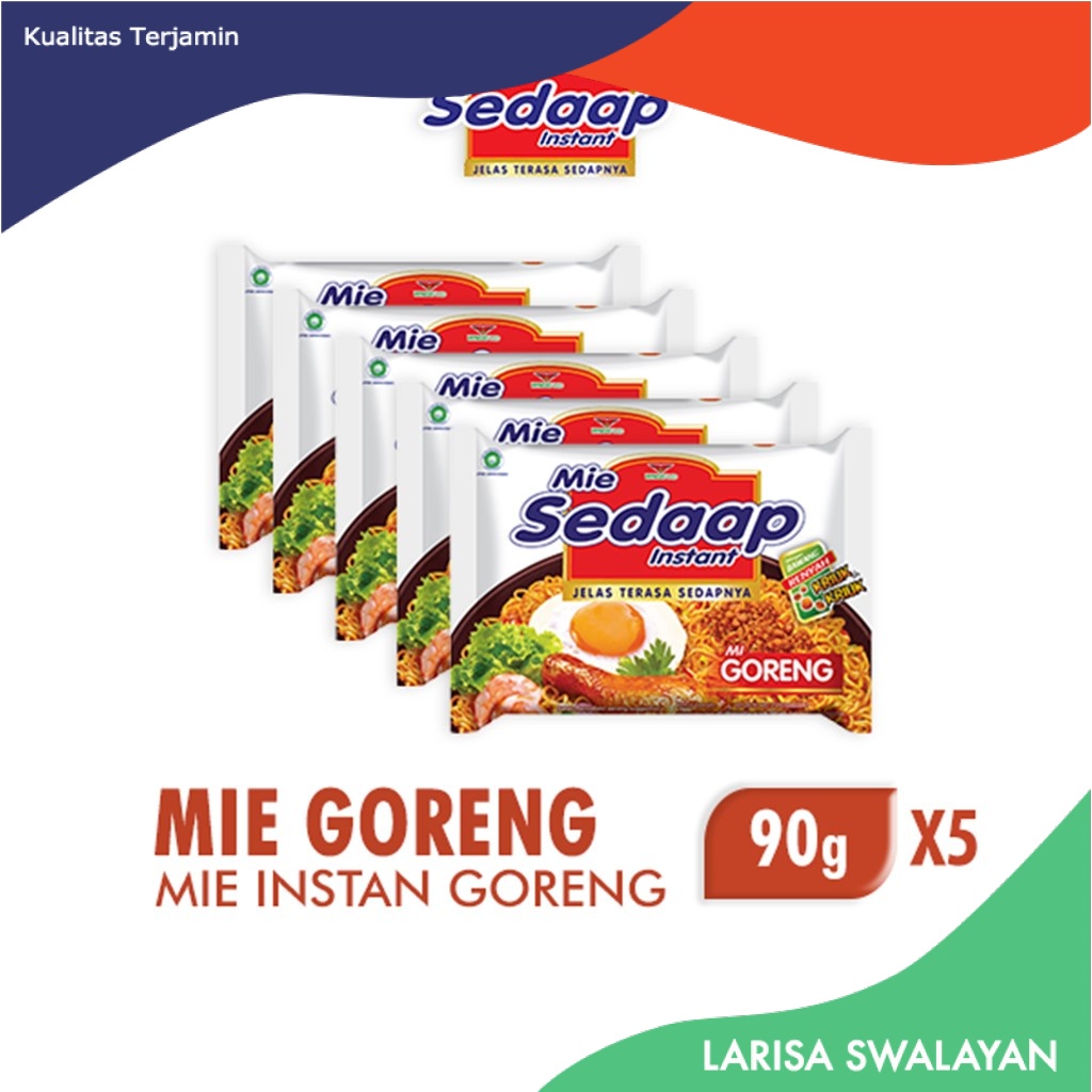 

Mie Sedaap Goreng 90gr x5