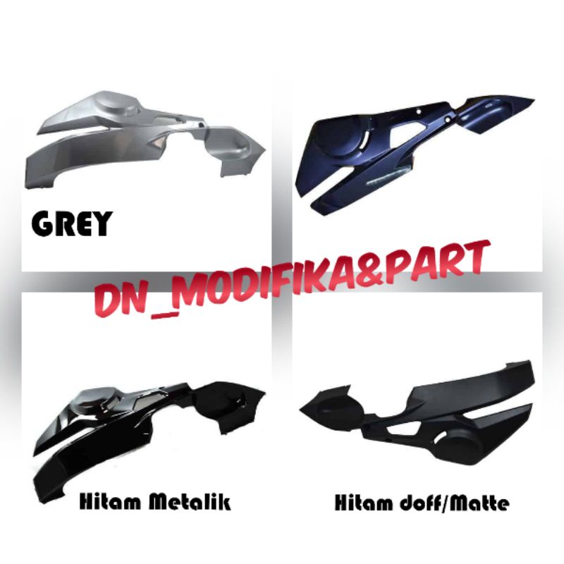 Body bawah CBR 250rr Cowl Under L R Grey Hitam CBR 250RR