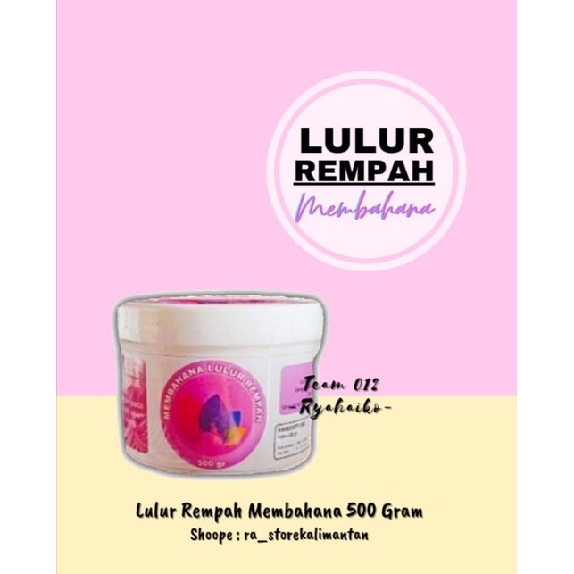 LuLur rempah membahana 500gram (1/2kg)