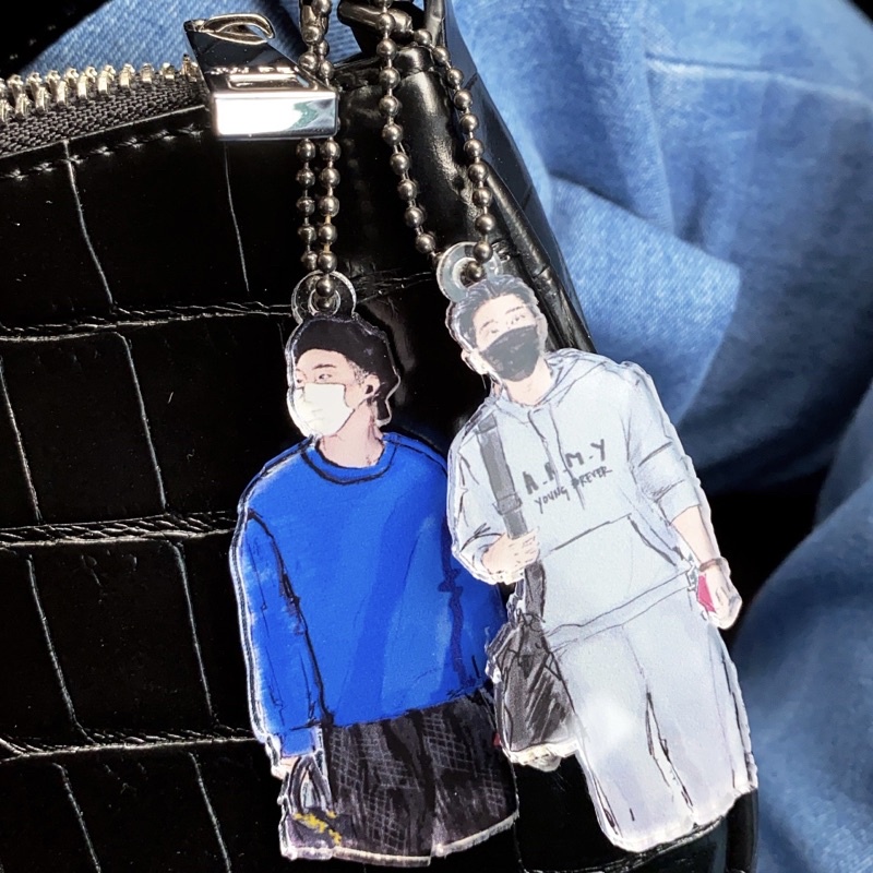 bangtan sept/21 keychain