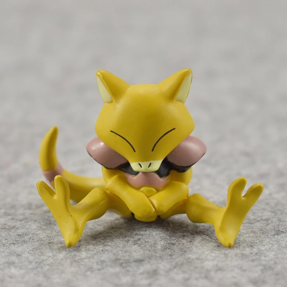 MXBEAUTY Collection Pokemon Figures 3-9cm Model Toys Pikachu Figures Anime Bulbasaur Charmander Vulpix Squirtle Abra Action Figures