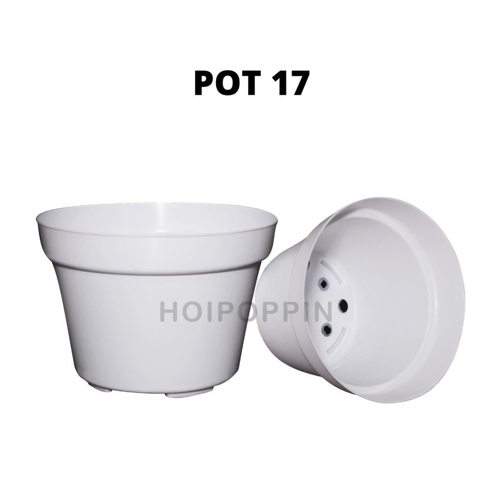 HPP-COD / POT TANAMAN UKURAN 17/POT 17/POT PUTIH/ POT WARNA/POT TANAMAN/POT PEMBIBITAN