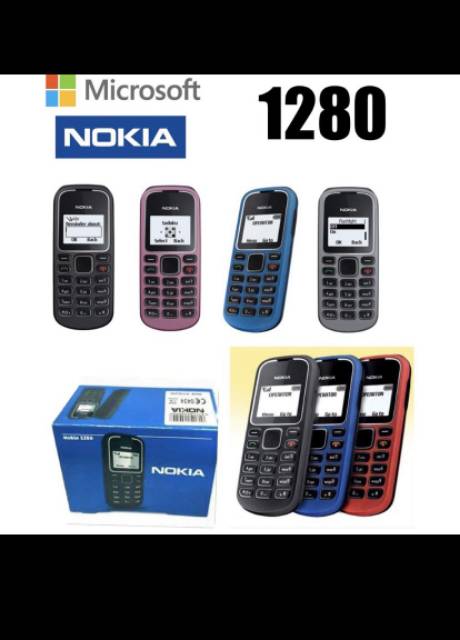 Handphone HP Nokia Jadul Murah Nokia 1280 Mobile Phone-1