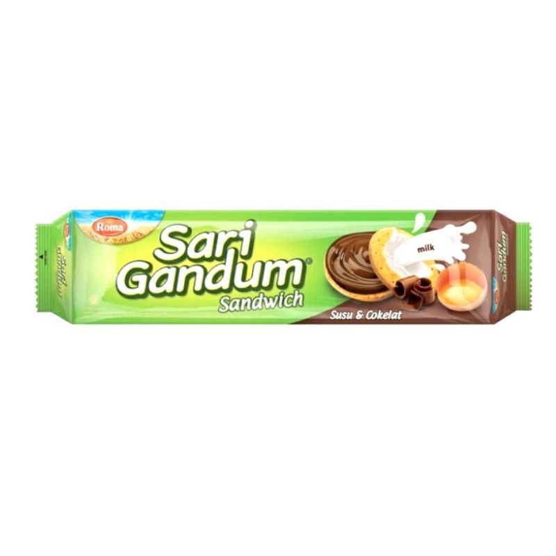 

Roma Sari Gandum Coklat 115gr