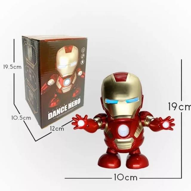 Ironman Iron man dance hero robot joget