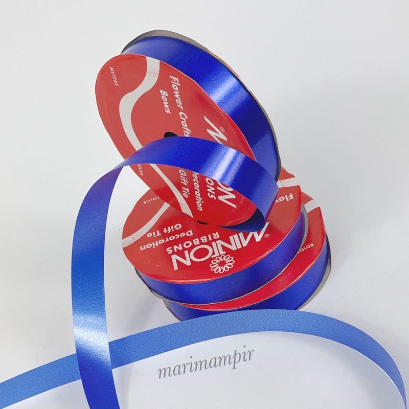 

PITA JEPANG / KADO 3/4 INCI 2 CM WARNA BIRU TUA #B143