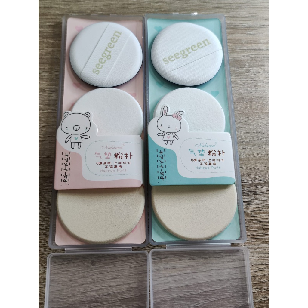 Sponge Beauty Make Up Blending Puff  WarnaWarni Kosmetik