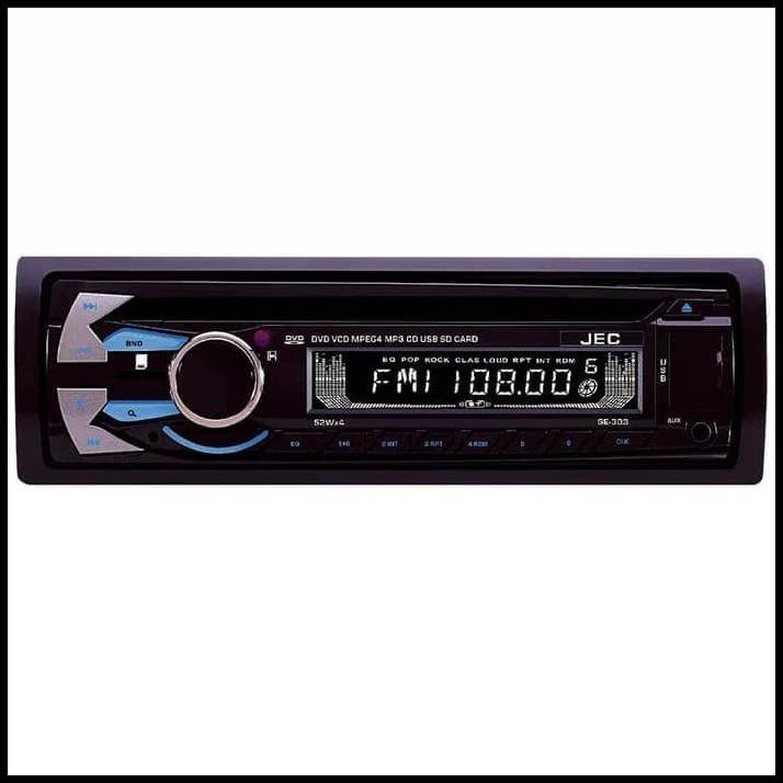 Promo Terbatas Tape Mobil Dvd Vcd Mp3 Usb Single Din Jec