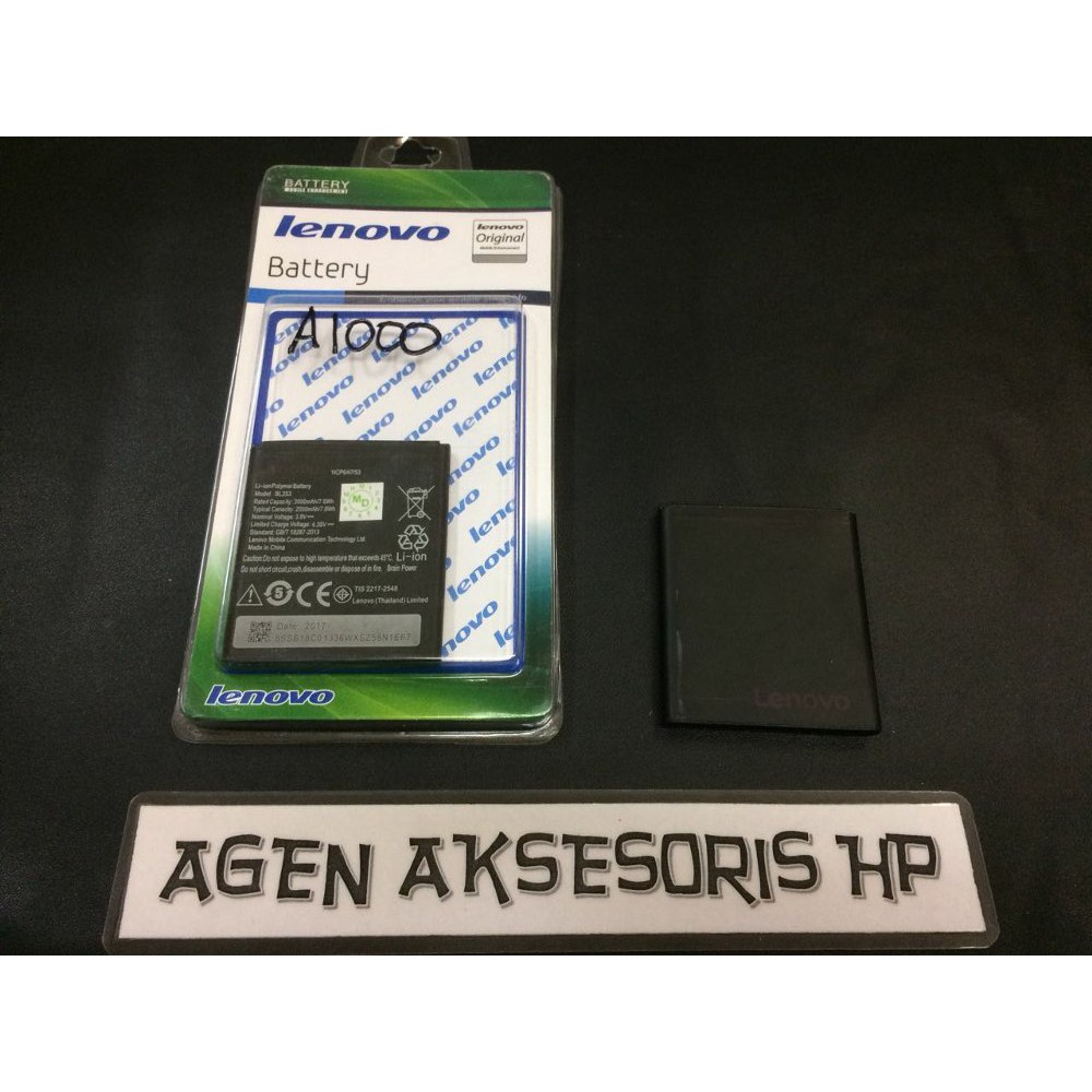Batre Lenovo A1000 / A2010 BL253 Baterai Original