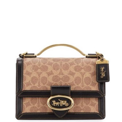 Coach Riley Top Handle 22 In Colorblock (F73937)