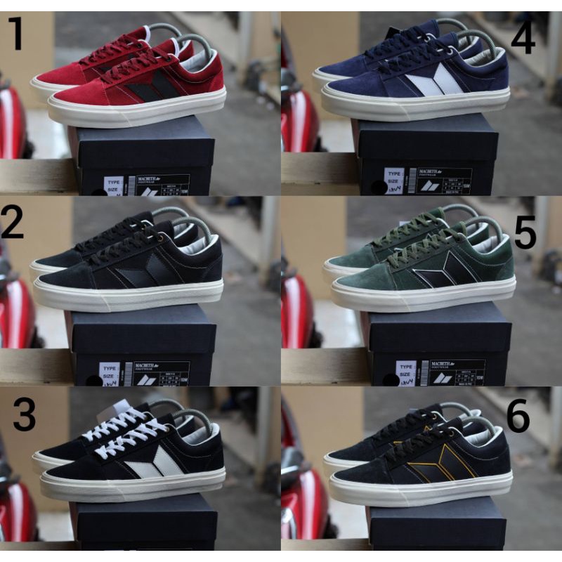 sepatu Macbeth foksin