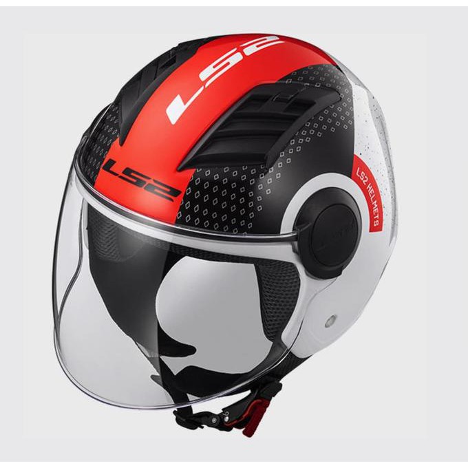 Jual Helm Half Face LS2 Airflow Ringan Vespa Skuter Bebek Masuk