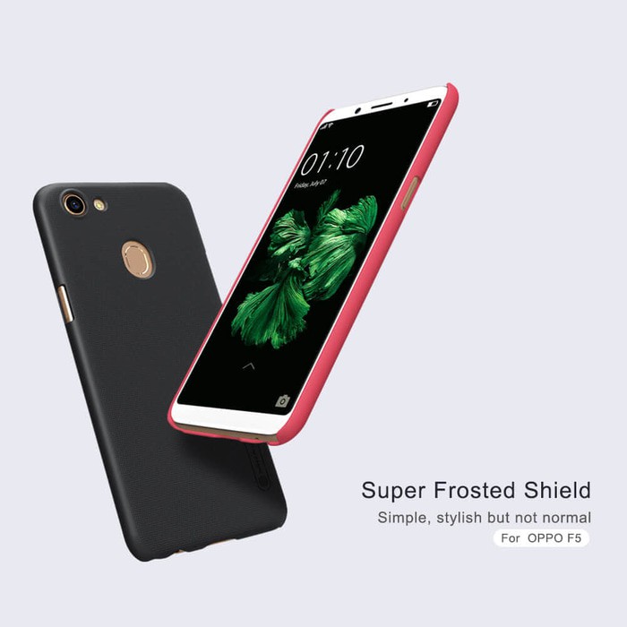 Hard Case OPPO F5 Nillkin Frosted Shield Casing Original