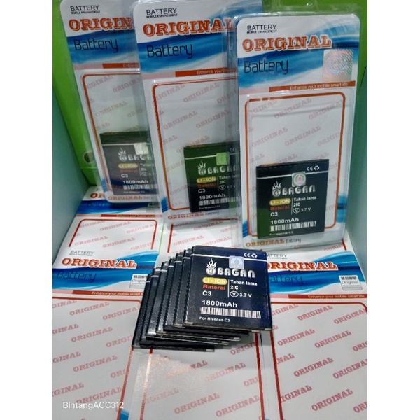 BATERAI BAGAN SMART FREEN / ANDROMAX C3 1800mAh (For hisense C3)