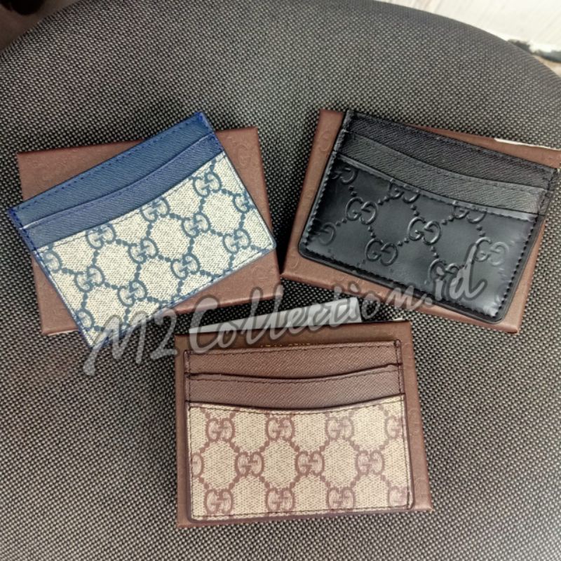 Card Holder Gucci Dompet Kartu Premium Quality Unisex