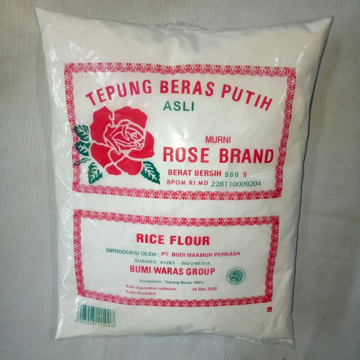

Tepung Beras Putih Rose Brand 500 gr