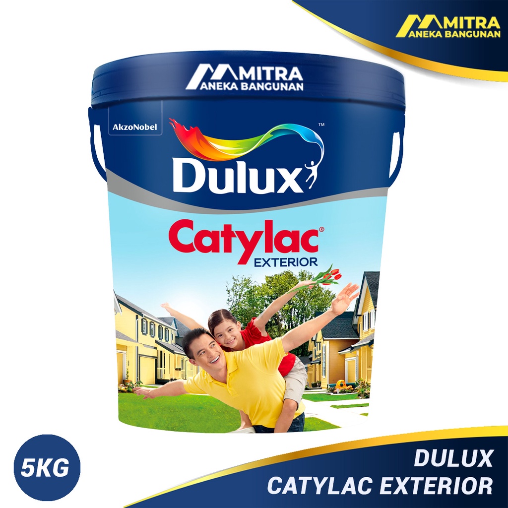 Jual Cat Tembok Dulux Catylac Exterior Kg Putih Cat Dinding Luar Cat Eksterior Dulux