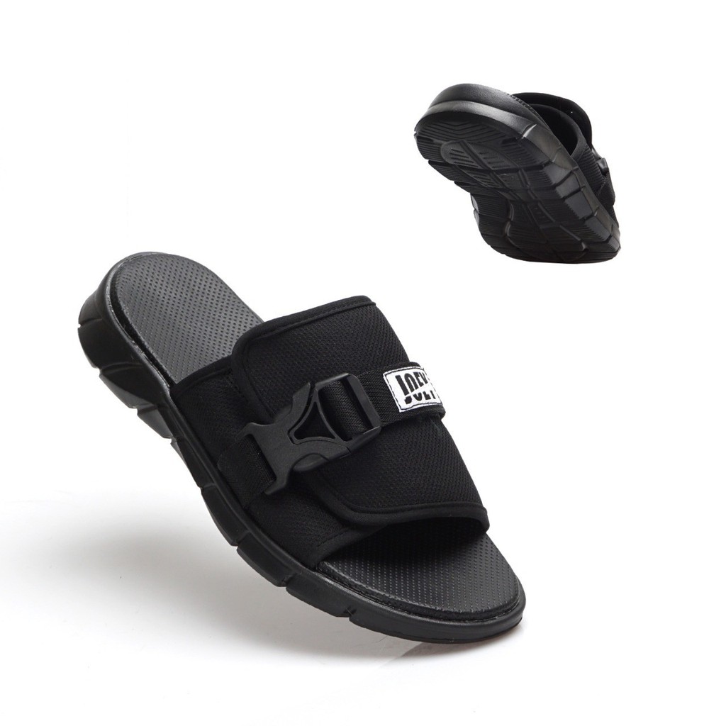 KALA BLACK |FORIND x Joey | Original Sendal Jepit Kulit Santai Kasual Pria/Cowok Sandal Footwear Ori