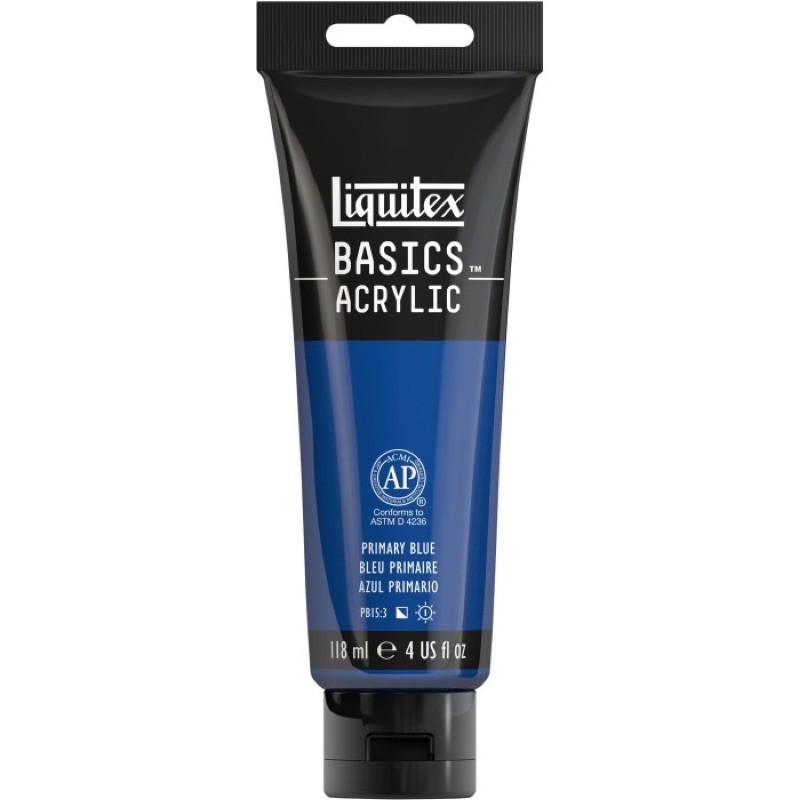 

Cat Acrylic Liquitex Basics 118ml Primary Blue