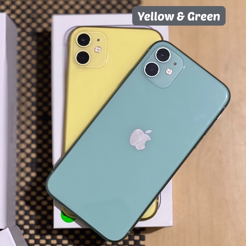 iPhone 11 64GB/128GB/256GB Bekas Original 100% | NORMAL MULUS FULLSET-2